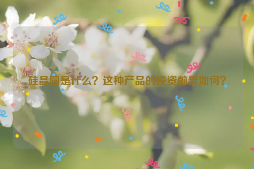 硅晶圓是什么？這種產品的投資前景如何？